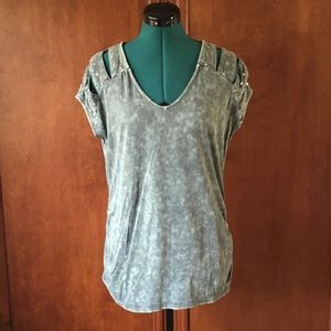 Rock & Republic Sage Green Top